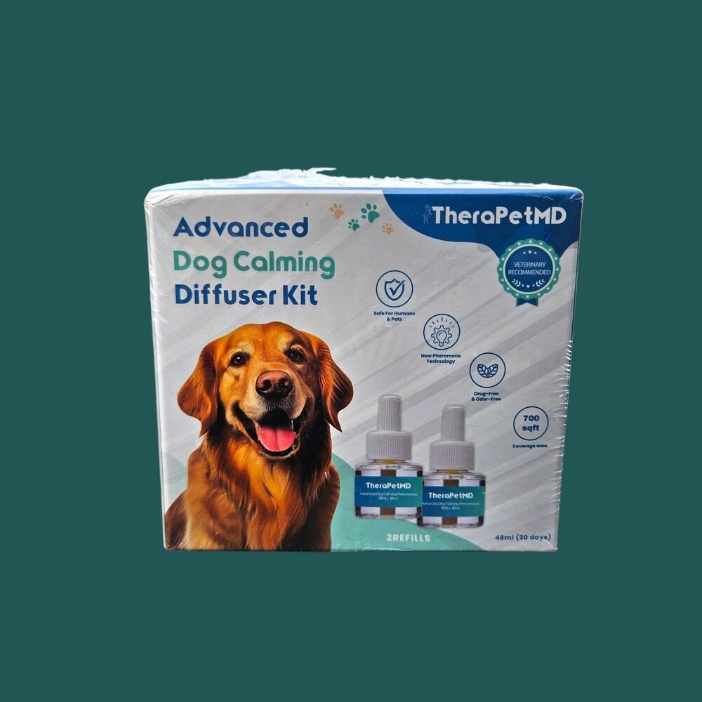 TheraPet MD Advanced Dog Calming Diffuser Kit refill Factory Sealed - NEW 30 Day